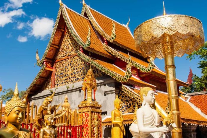 Thailand in April marks the end of the dry season