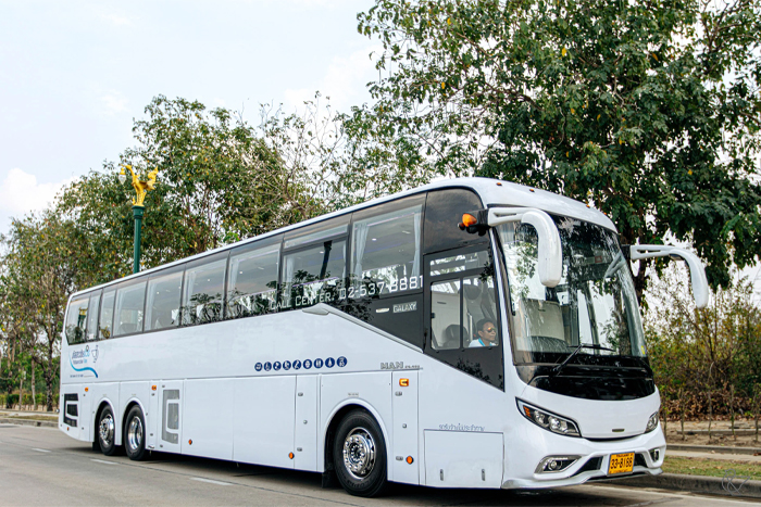 Traveling by bus offers an economical and efficient Thailand public transportation for exploring the kingdom