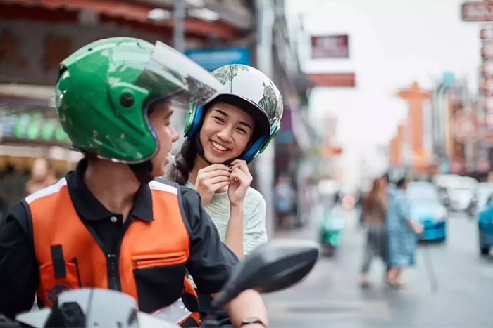 Motorbike taxis are indeed a popular and convenient way to get around in many parts of Thailand