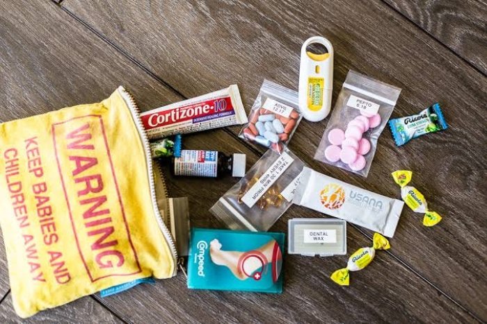 If you bring medication for your children, make sure to keep it in its original packaging