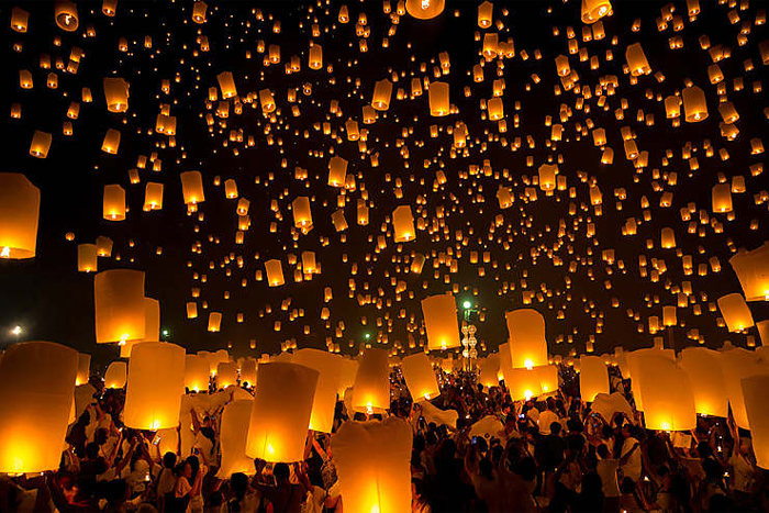 When to go to Thailand? Loy Krathong festival - Thai festival 