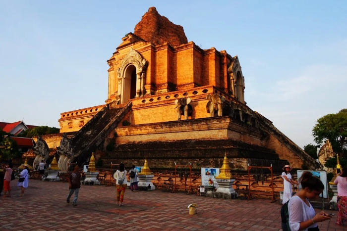Wat Chedi Luang à Chiang Mai