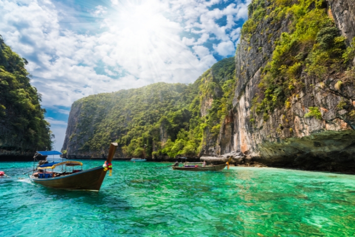 Thailand in February offers excellent weather conditions for a beach and island holiday
