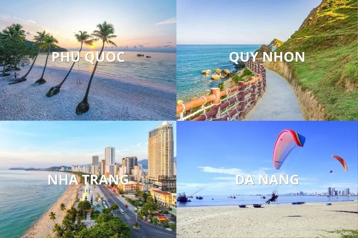 Four destinations to choose your beach