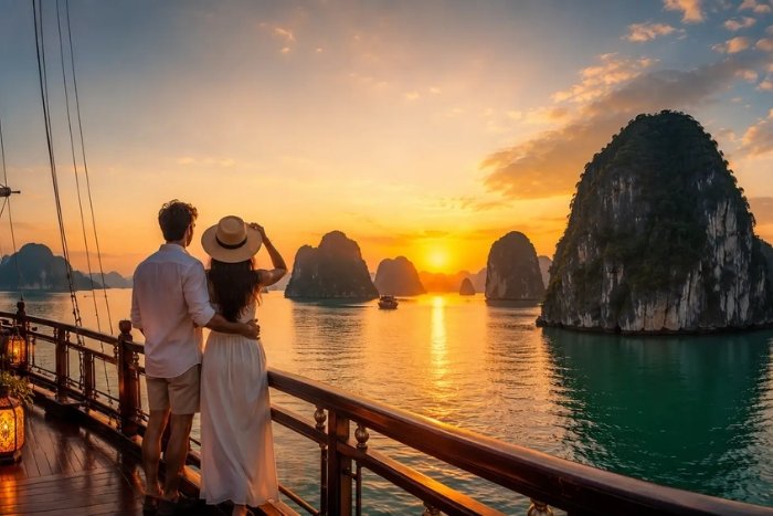 Admire the beauty of Lan Ha Bay