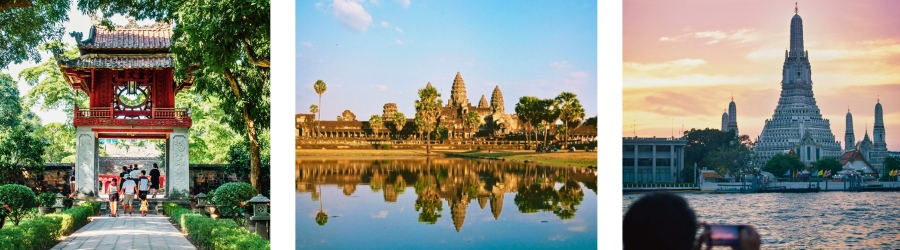 10 day Vietnam Cambodia Thailand tour