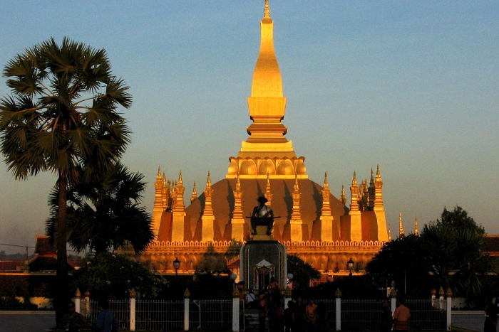 That Luang: the Famous Golden Stupa of Laos