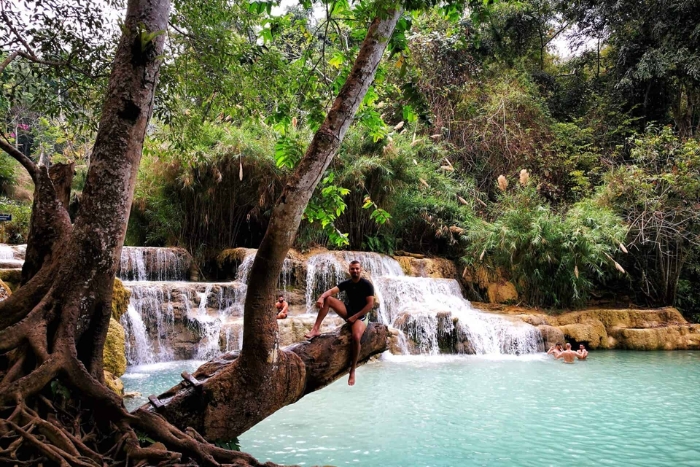 Kuang Si Waterfalls – Vietnam Laos 14 Days Tour