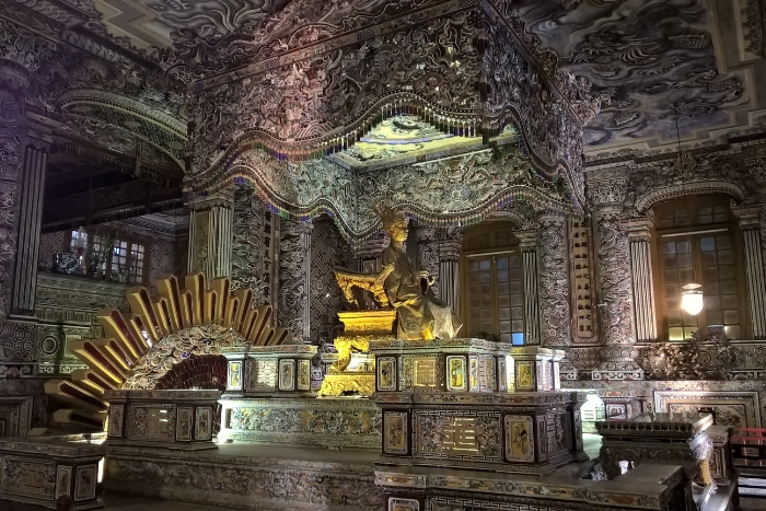 The Splendor Inside Emperor Khai Dinh’s Tomb