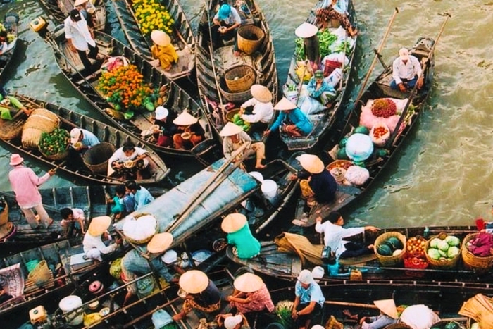 Cai Rang Floating Market