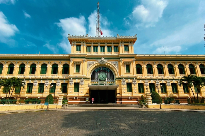 Saigon Central Post Office in Ho Chi Minh City