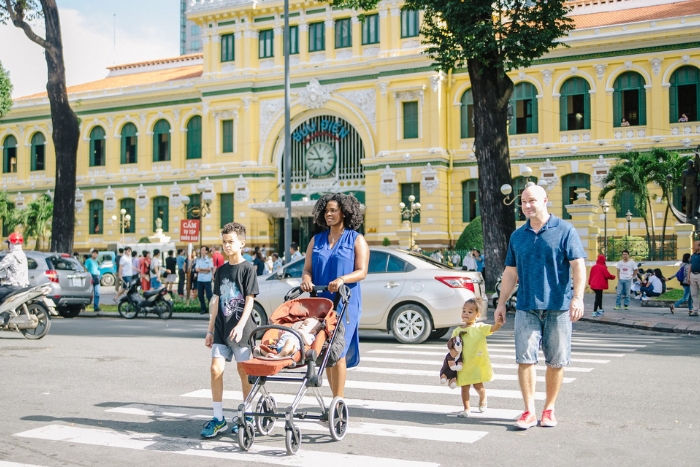 Arrive in Ho Chi Minh City to explore Southern Vietnam with kids
