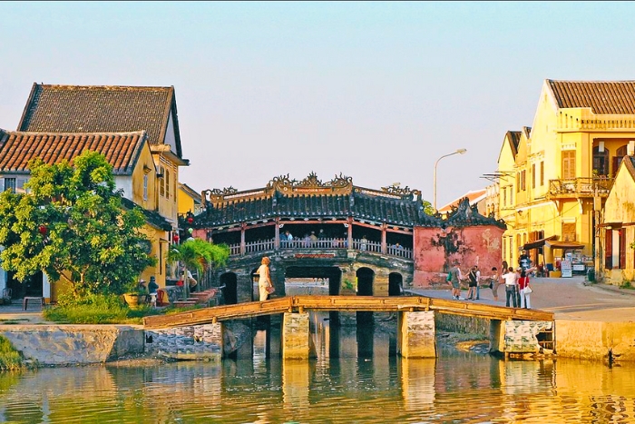 Timeless beauty surrounds the Japanese Covered Bridge in Hoi An