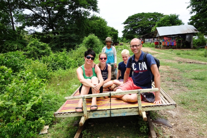 Vietnam Cambodia Combined Tour: Bamboo Train is a Must-Have Experience in Battambang