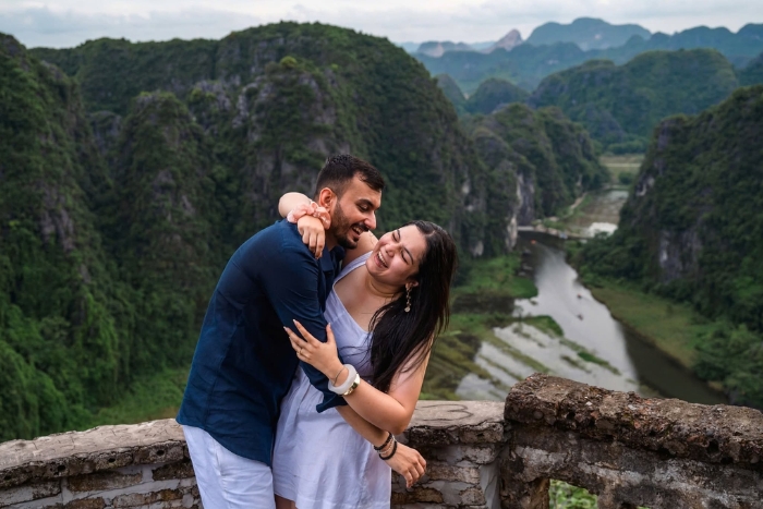 Ninh Binh - one of the best romantic destinations in Vietnam (Photo by Facebook Luan Ha)