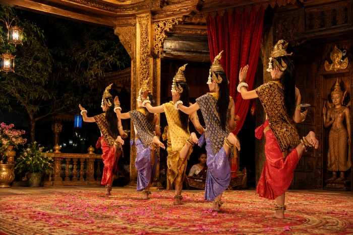 An evening filled with the rhythms of the Apsara dance