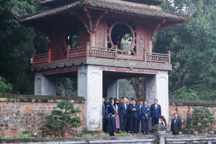 Temple of Literature in Hanoi, Vietnam