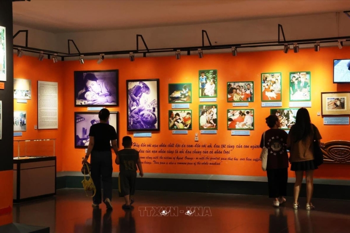 The Agent Orange Victims Pavilion at the War Remnants Museum