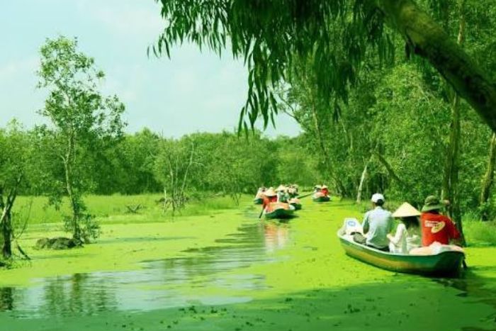 The Mekong Delta adds an authentic touch to the journey