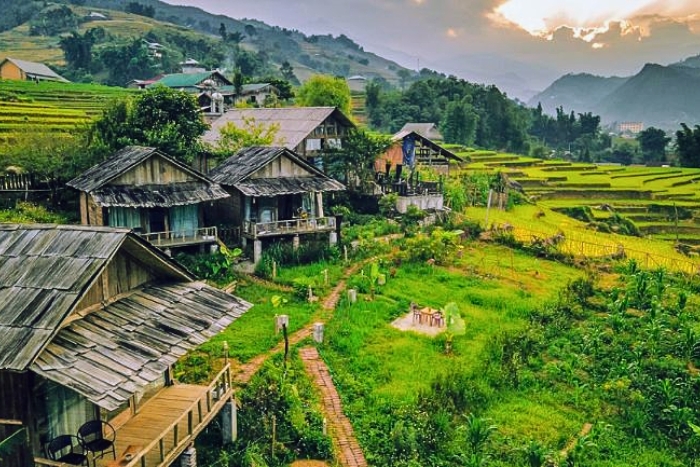 Peaceful afternoon in Ta Van village, a meaningful highlight of my 3 week Vietnam itinerary