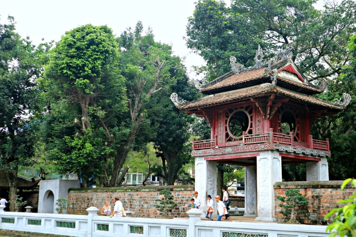 Van Mieu (Temple of Litterature) in Hanoi
