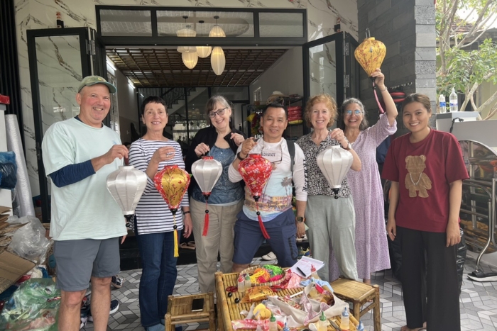 Hoi An lantern-making workshop.