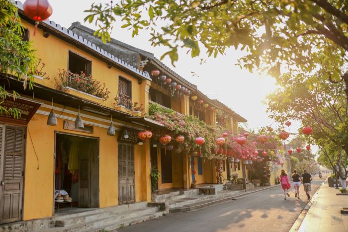 Hoi An charms families with its peaceful atmosphere