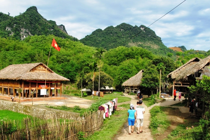 Mai Hich, a peaceful village in the Mai Chau valley 