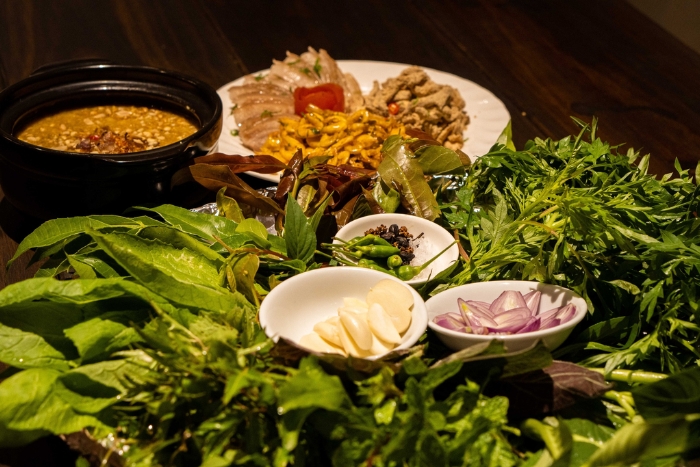 A taste of the Central Highlands through this unique leaf salad
