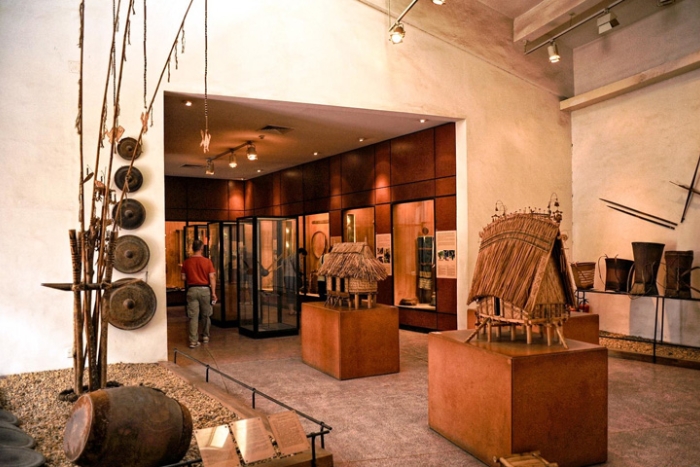 Inside Vietnam Museum of Ethnology 
