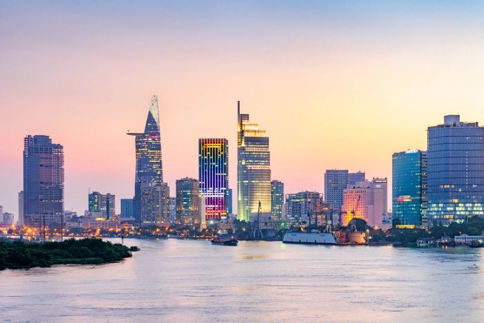 The vibrant Ho Chi Minh City