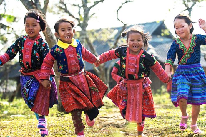 The Hmong are known for their colorful cultural expressions 