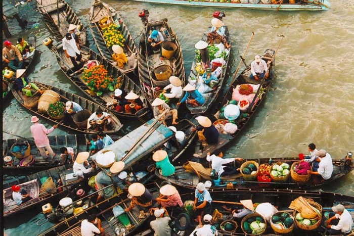 Cai Rang floating market—a living spectacle in Can Tho