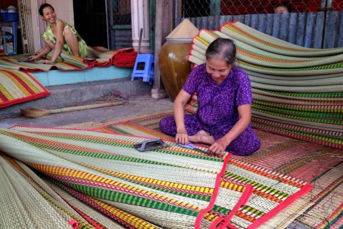 Nhon Thanh, An Hiep, and Thanh Thoi B - Mat weaving villages in Ben Tre