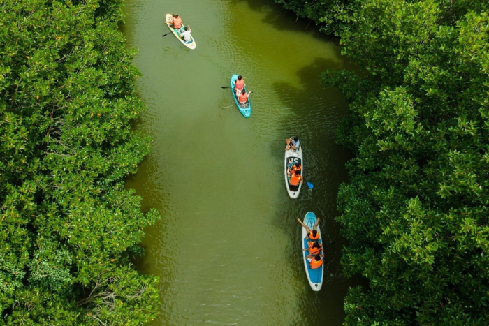 Long Thanh Island, one of the best destinations for cycling in Ben Tre