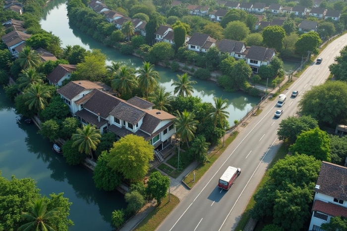 My Thanh An Village, where to have a bicycle tour in Ben Tre?