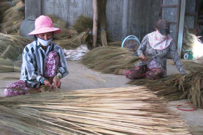 My An, the village of coconut brooms – a hidden treasure of the handicraft of Ben Tre