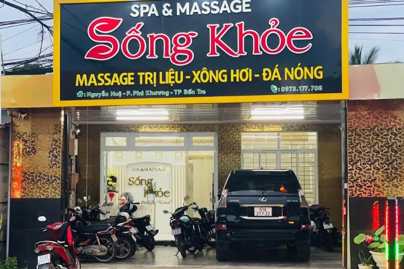Massage Sống Khỏe Bến Tre – perfect spot to unwind in Ben Tre