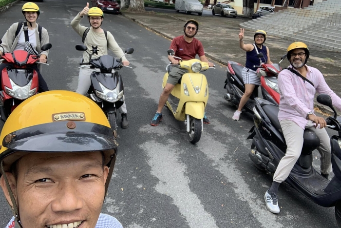 Scooter, the most authentic means of transport in Ben Tre