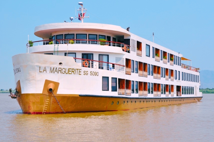 RV La Marguerite, one of the Mekong luxury cruises