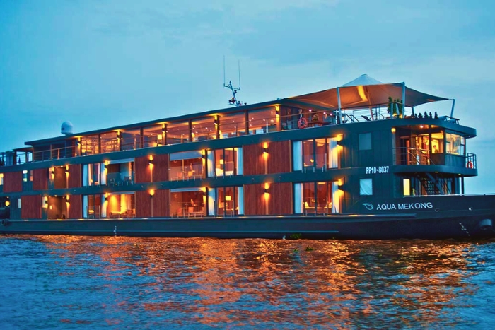 Aqua Mekong Cruise, a luxury Mekong river cruise