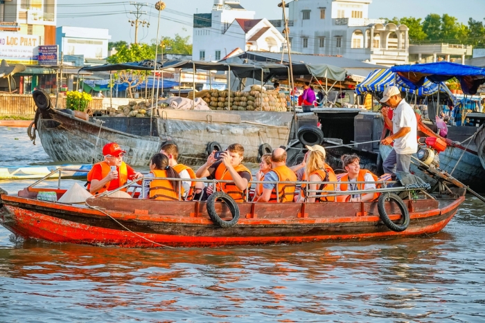 Boat trip, one of the top things to do in Can Tho