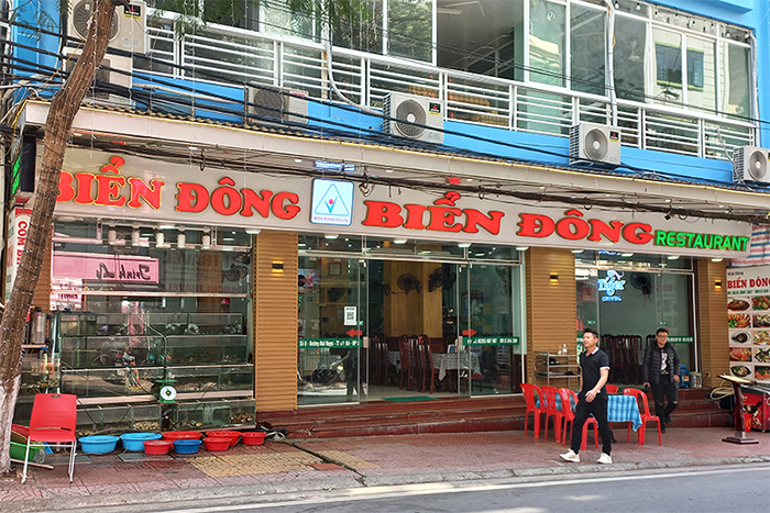 Bien Dong restaurant in Cat Ba