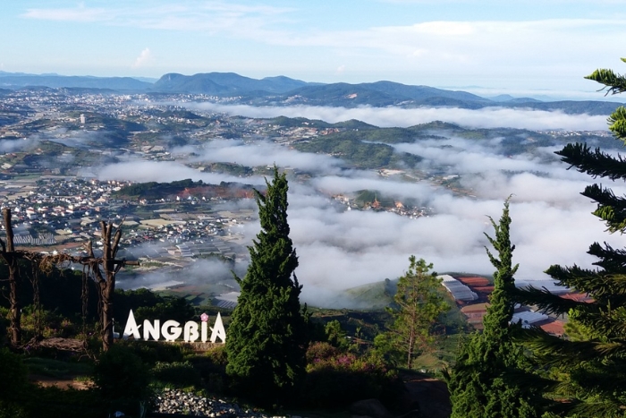 View from Langbiang Mountain