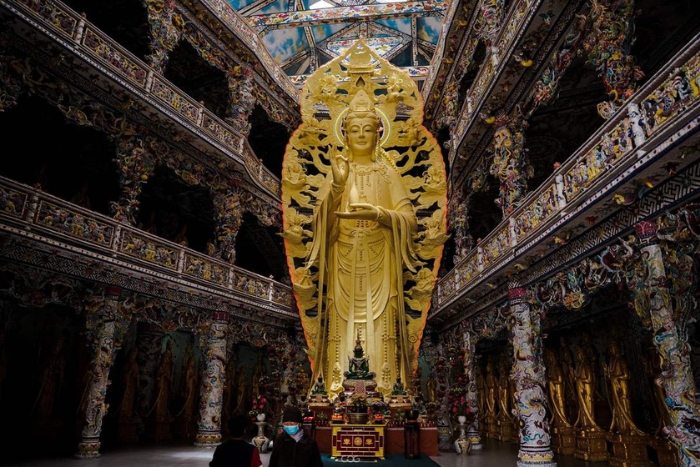 Linh Phuoc Pagoda in Da Lat