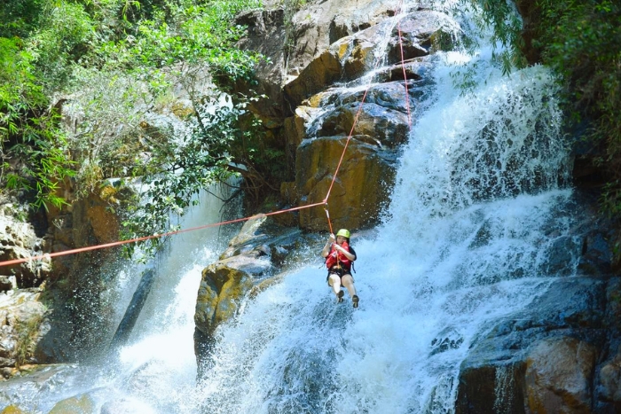 Zipline adventure in the heart of Datanla