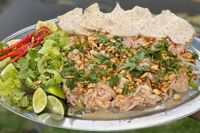 Marinated Shark Salad