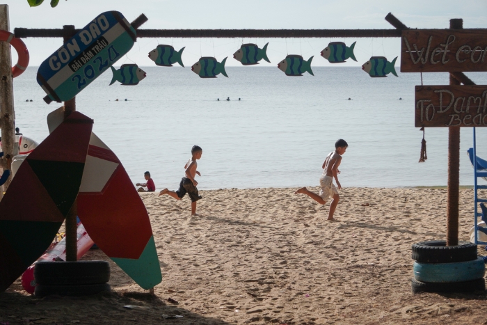 Dam Trau Beach, one of the best things to see in Con Dao