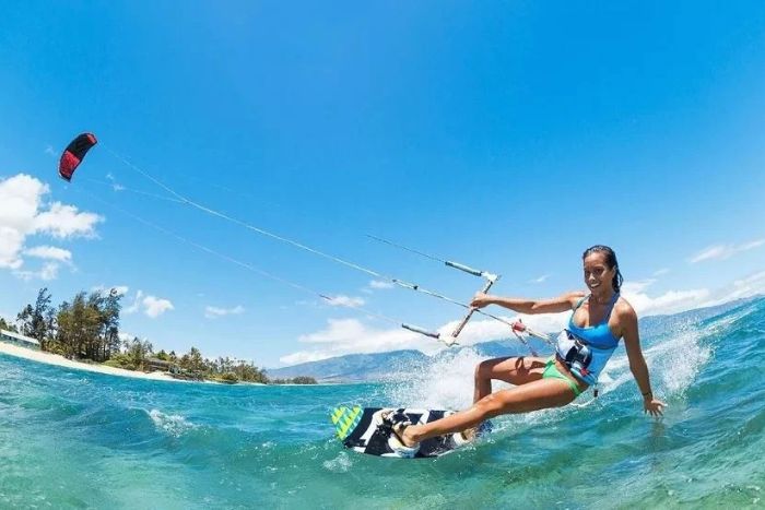 Thrills guaranteed with kitesurfing in Mui Ne
