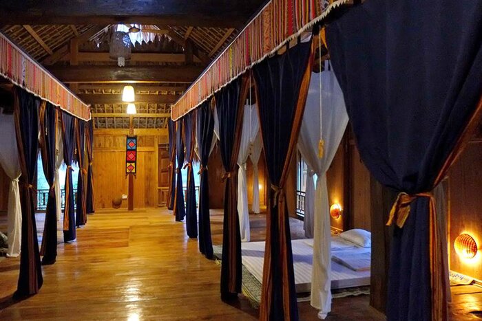 Stay in a traditional stilt house in Mai Chau